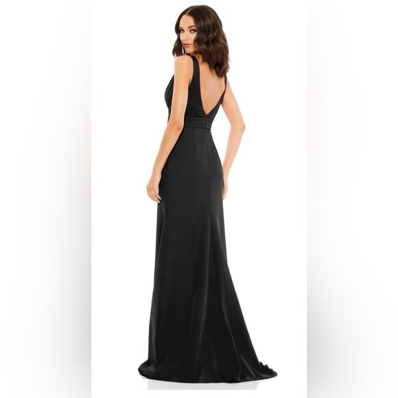 Mac Duggal Style 49454 size 16 NWOT Shoulder Bow - Picture 8 of 11